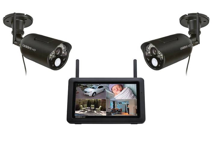 wireless outdoor security camera with monitor