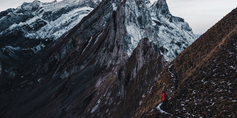 Routen für die Alpenwanderung