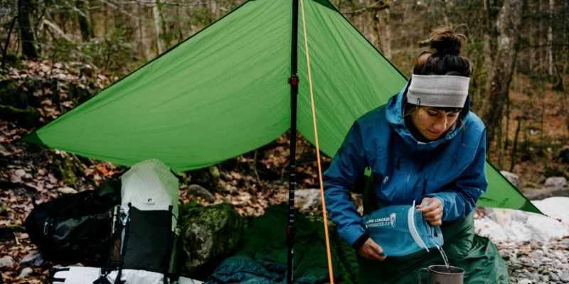 Tarp, leichtes Zelt, Packliste Wandertour, Fahrradtour