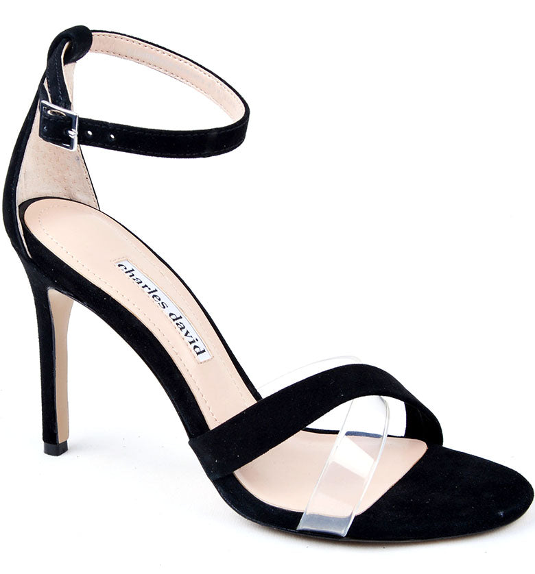 charles david clear heels