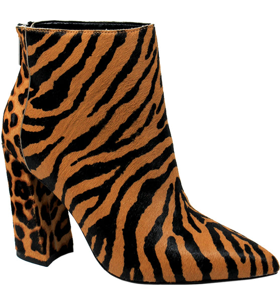 charles david leopard booties