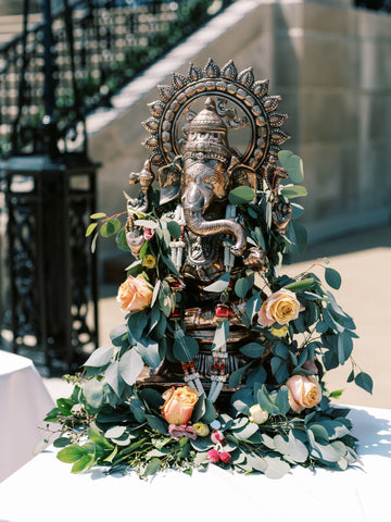 Chicago History Museum Wedding with Ganesha