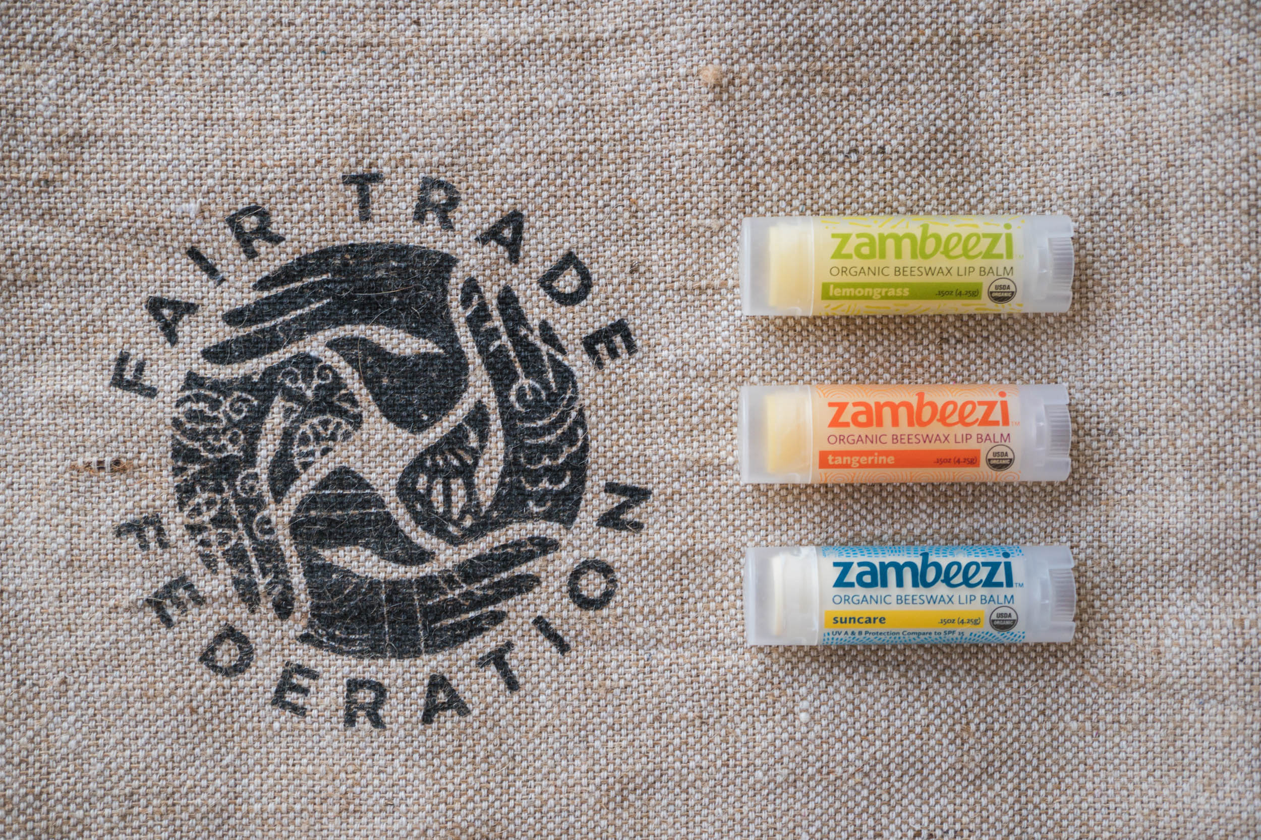 Fair Trade, Organic Beeswax lip balm crafted from the best ethically sourced ingredients.