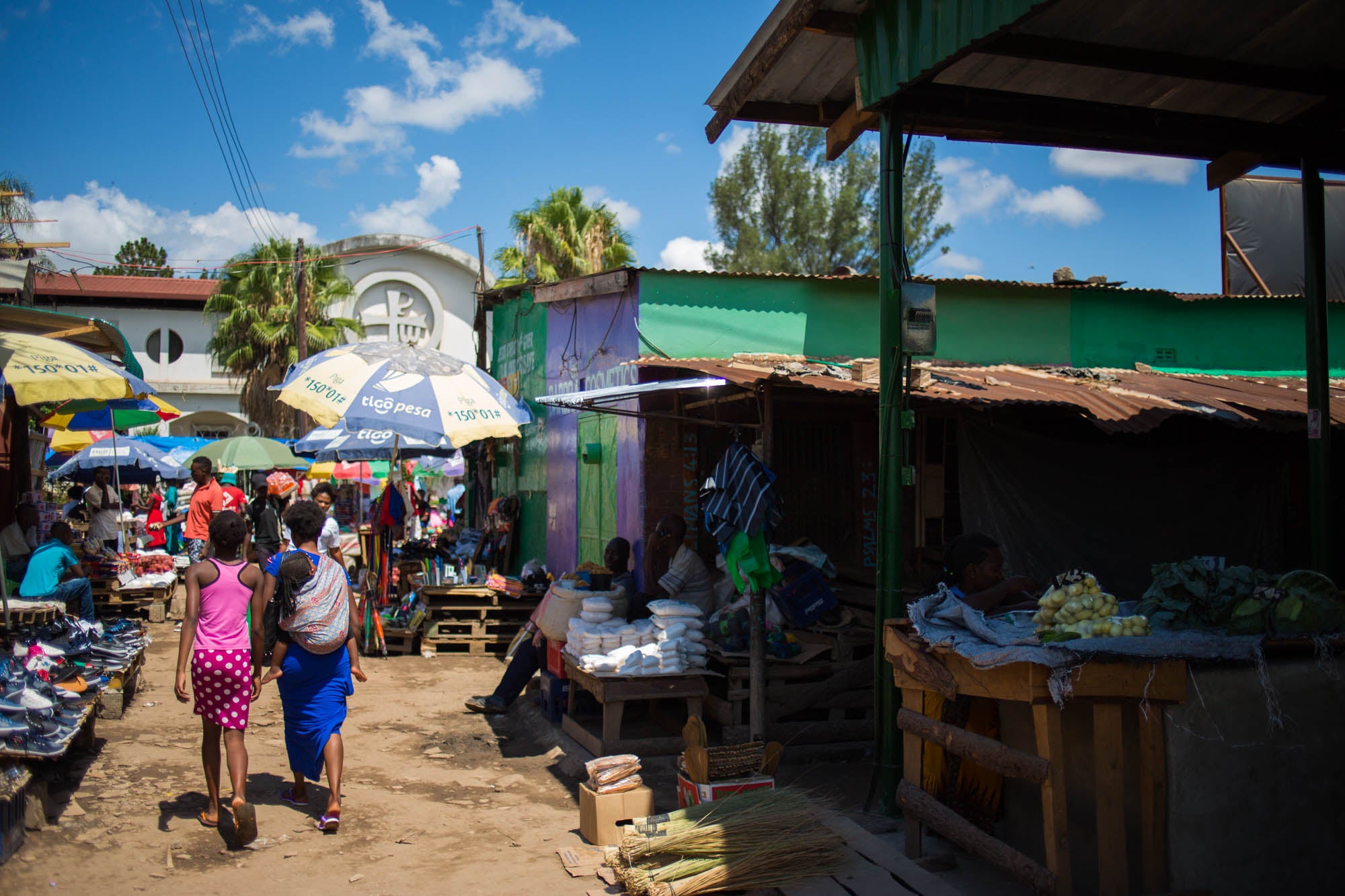 Zambeezi - the markets of Kitwe, Zambia - ethical, fair trade soap and lip balm