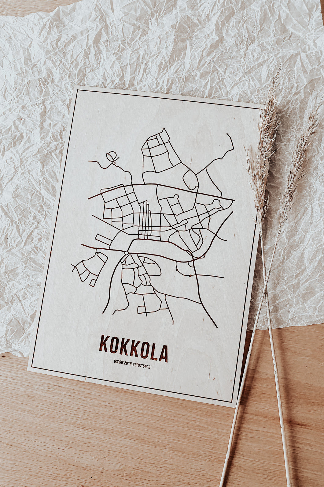 Kartta - Kokkola – Joskus Design