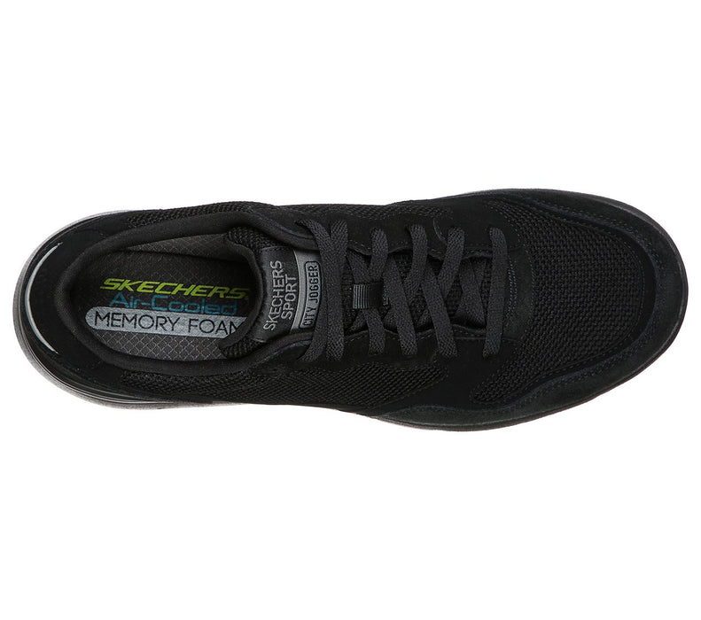 SKECHERS MEN CITY JOGGER 51963-BBK 