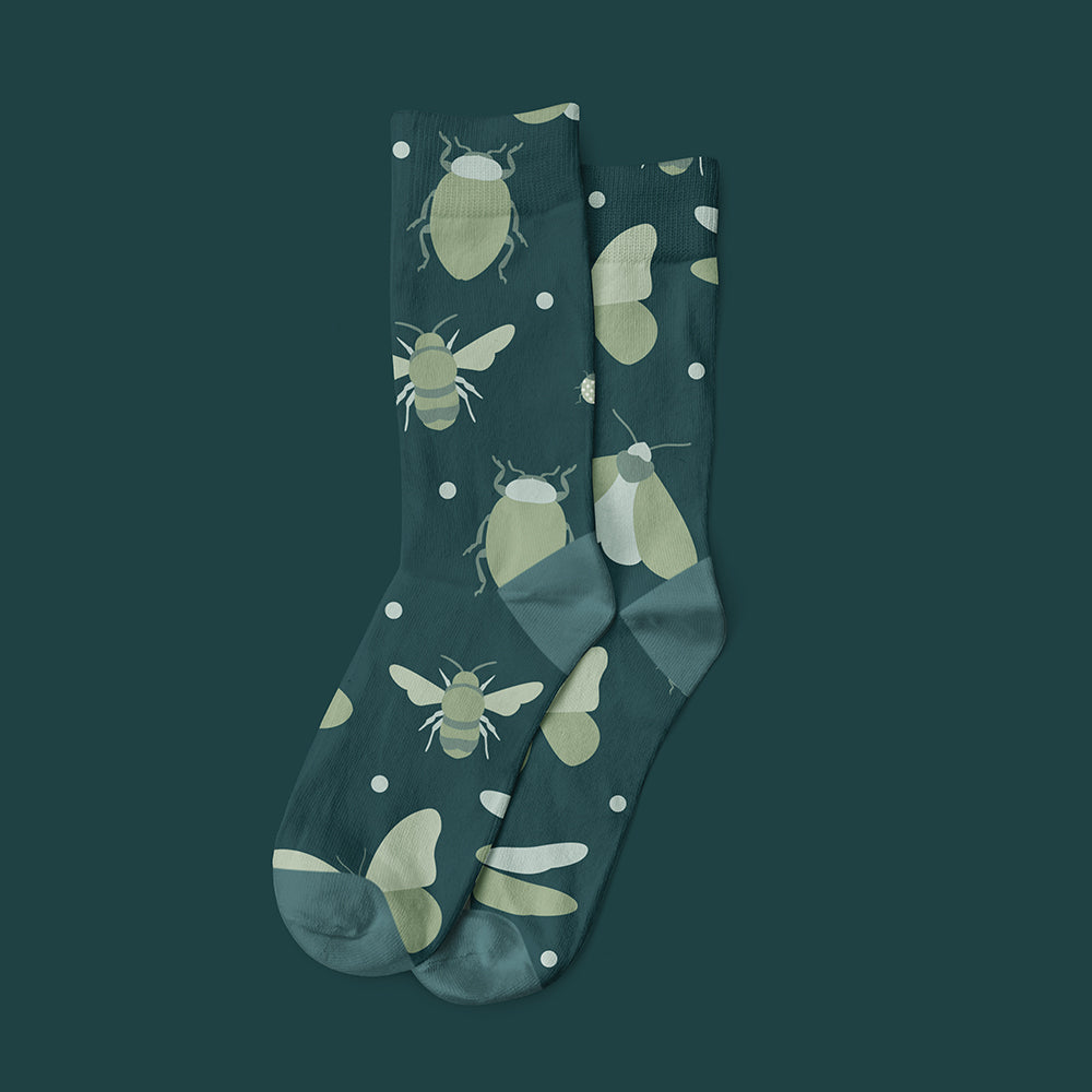 September Creative Jericho Road Entomologist Socks