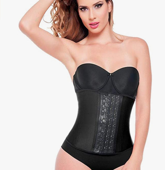 Ann Michell 2 Hook Classic Latex Short Torso Trainer Corset Available –  Meika's Boutique N More LLC