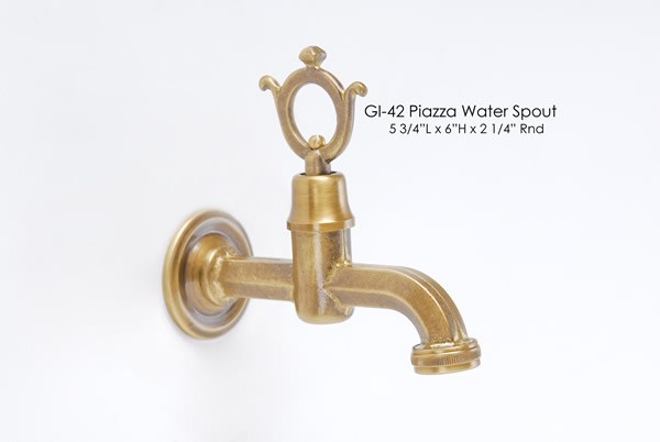 Piazza Water Spout