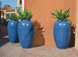 Archpot Large Planters in Blue