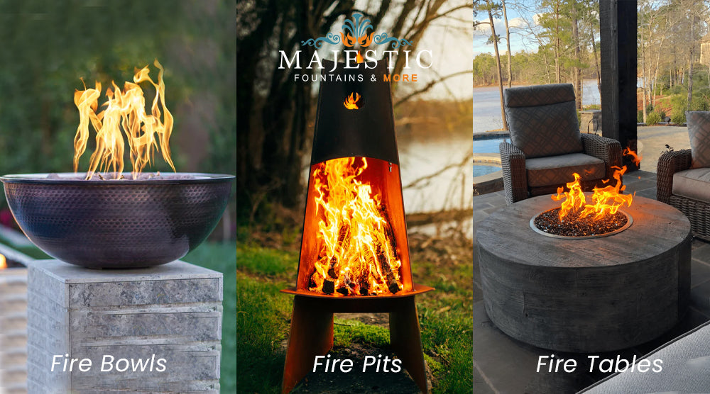Fire Features - Majestic Fountains and More