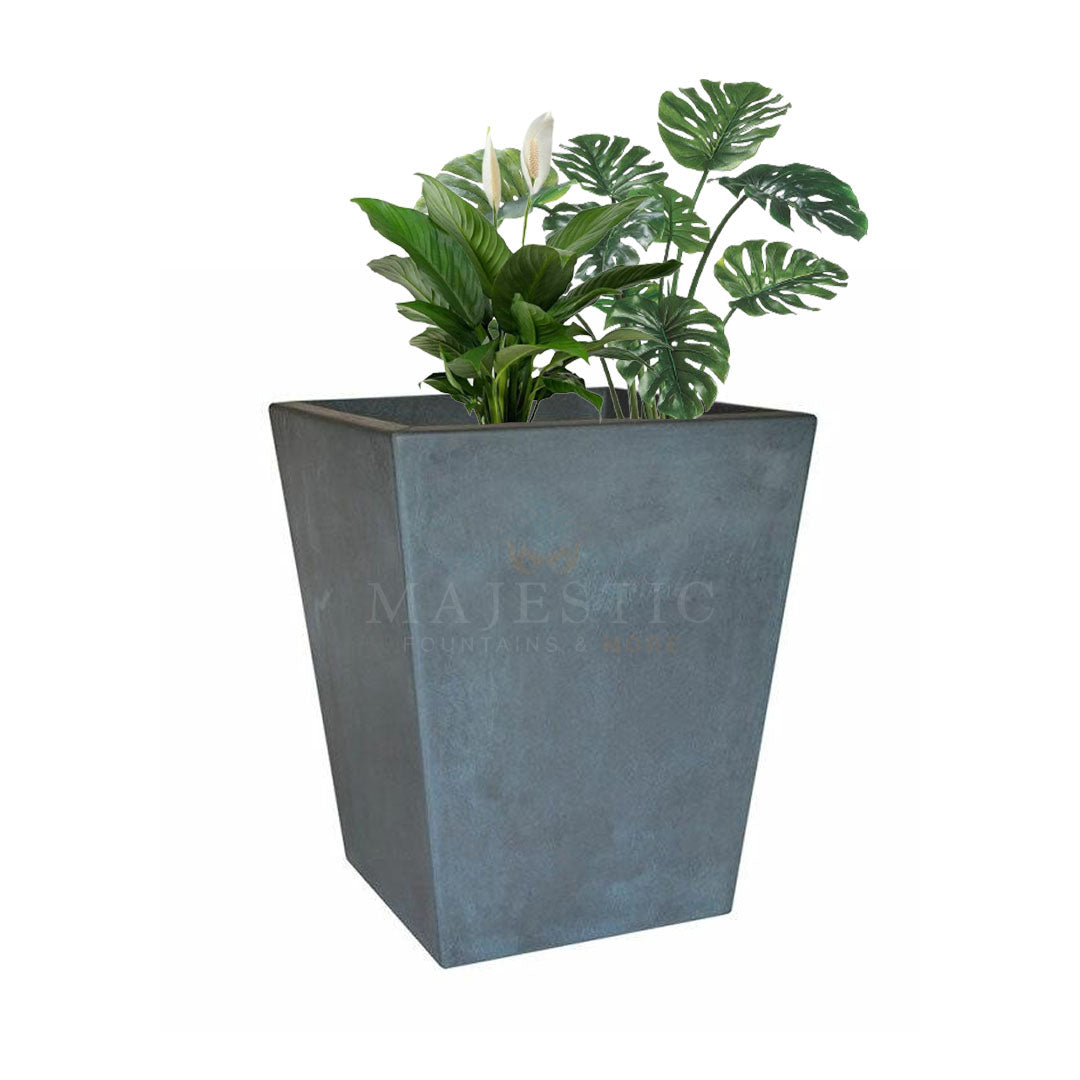 Geo Tall Square Planter