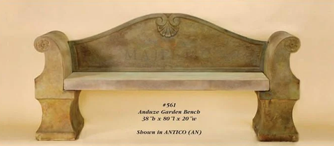 Giannini Garden Anduze Bench