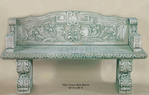 Giannini Garden Green Man Bench