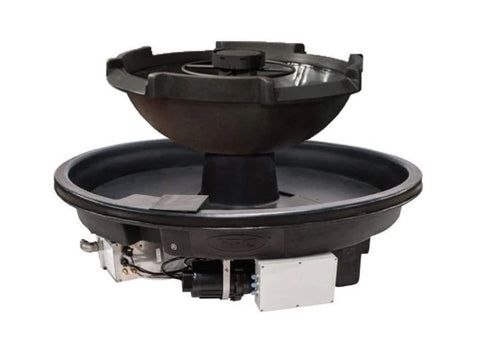 H2Onfire 4 Scupper GFRC Fire and Water Bowl