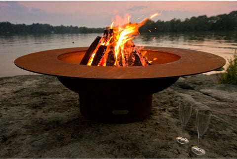 Magnum  Fire Pit by Fire Pit Art - Majestic Fountains