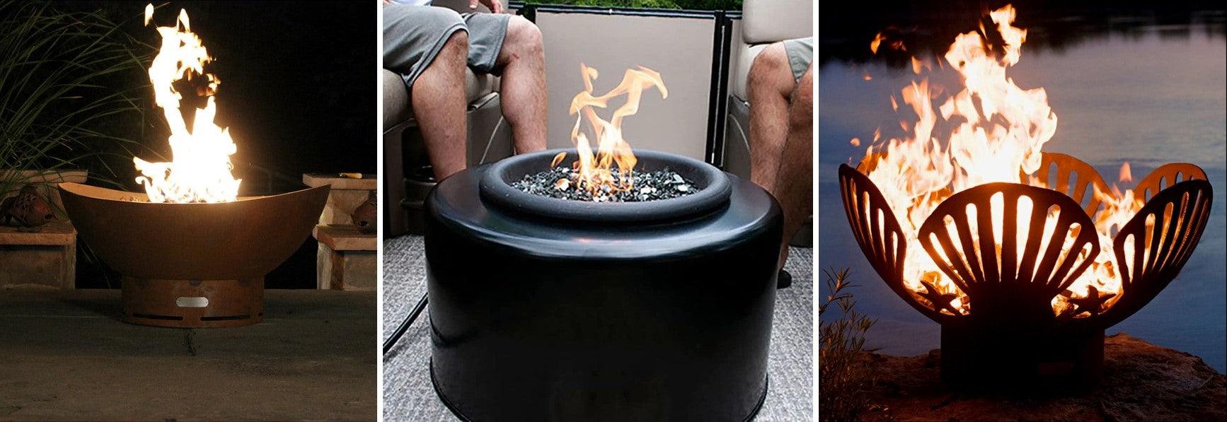 Outdoor Fire Pits - Majestic Fountains and More