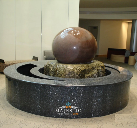 Rolling Sphere Fountain