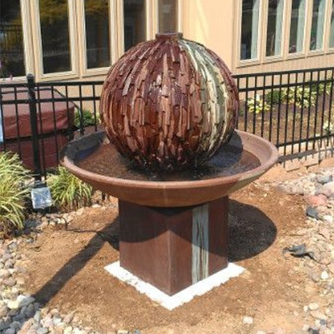 Rubix Fountain With Riser Fountain