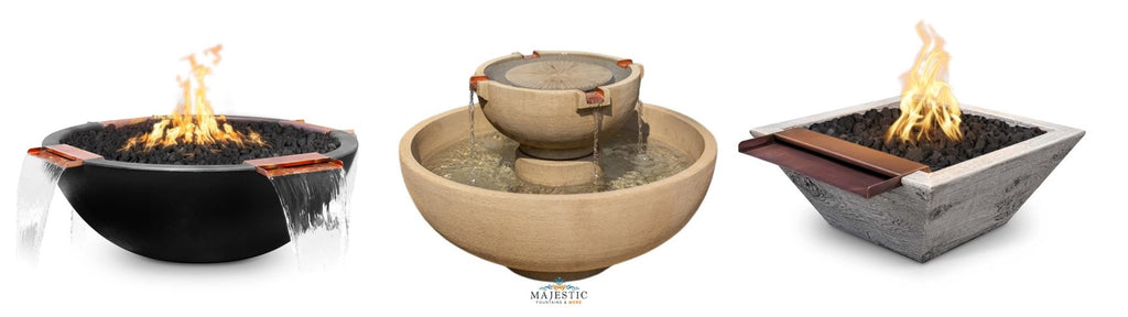 SCUPPERS WITH BOWLS-MAJESTIC FOUNTAINS AND MORE