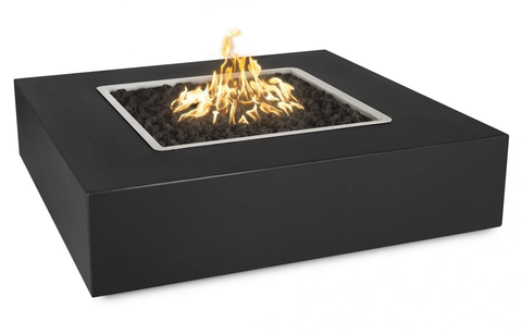 The Outdoor Plus Quad Square Fire Pit in Powder Coated Steel
