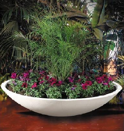 Wok Planters in GFRC by GIST