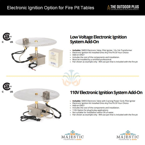 low voltage electronic ignition