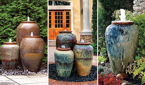 Ceramic Vase Disappearing Fountain kits