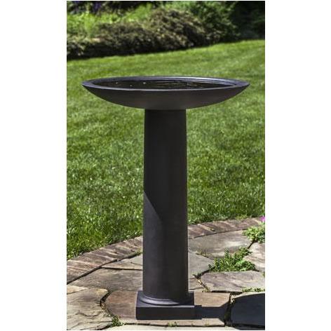 Metropolitan Birdbath in Cast Stone by Campania International