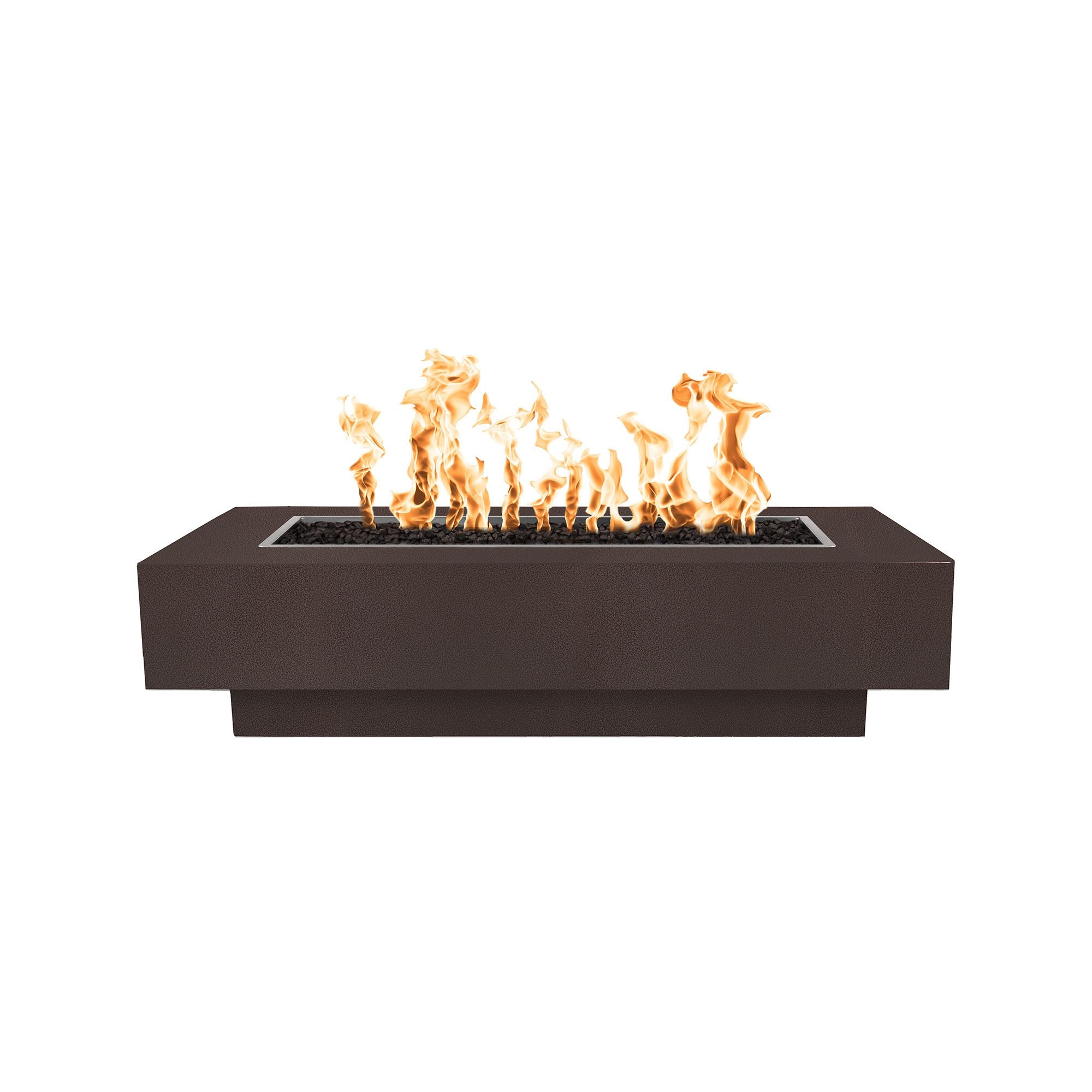 TOP Fires Coronado Rectangle Fire Pit in Powder Coated ...