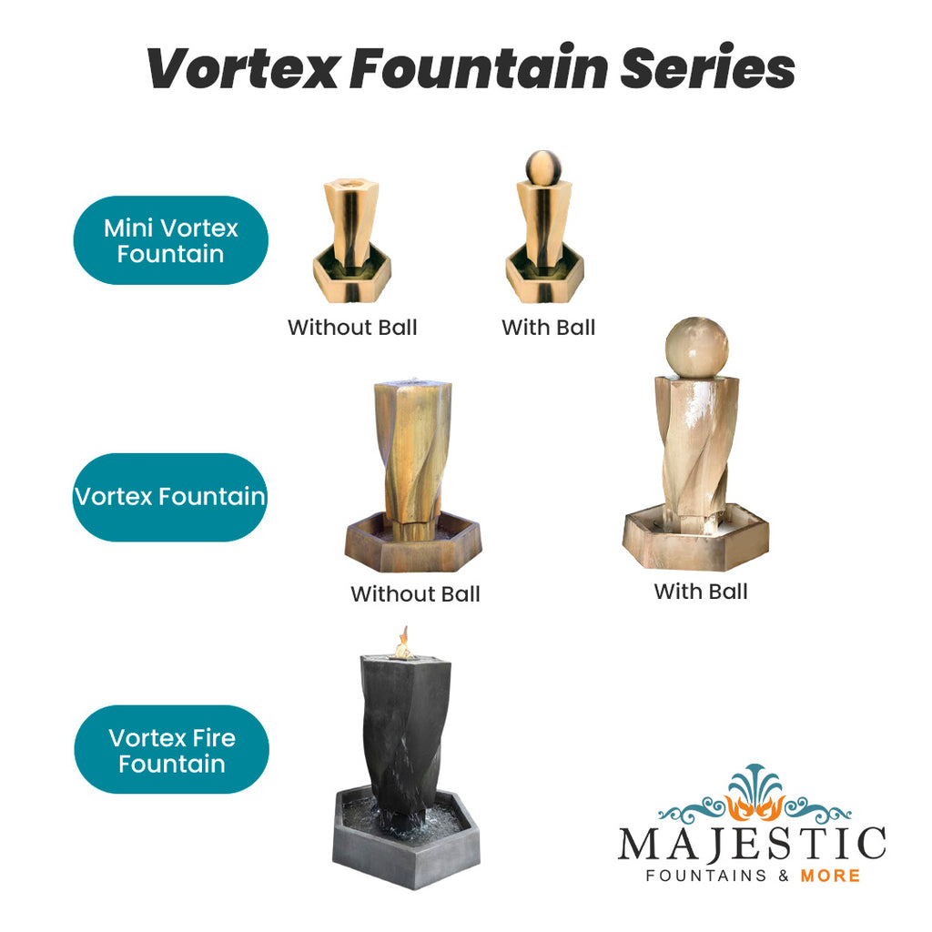 Gist Vortex Mini Fountain with Optional Ball