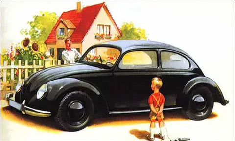 Volkswagen KDF Wagen. The Strength Through Joy Car