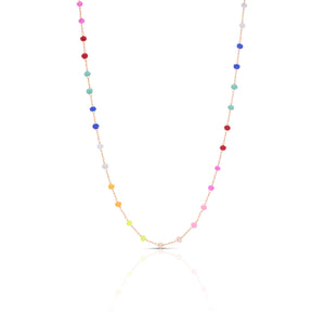 Sprinkle Necklace - Rainbow Bright