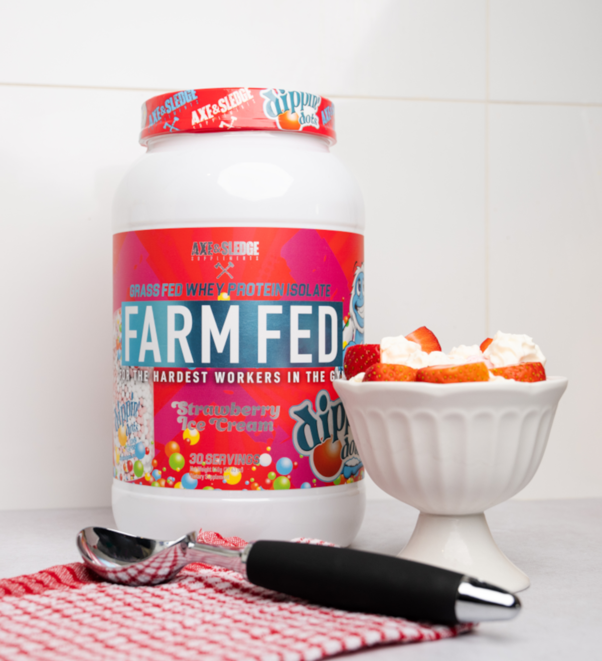 FARM FED // Grass-Fed Whey Protein Isolate - Axe & Sledge Supplements