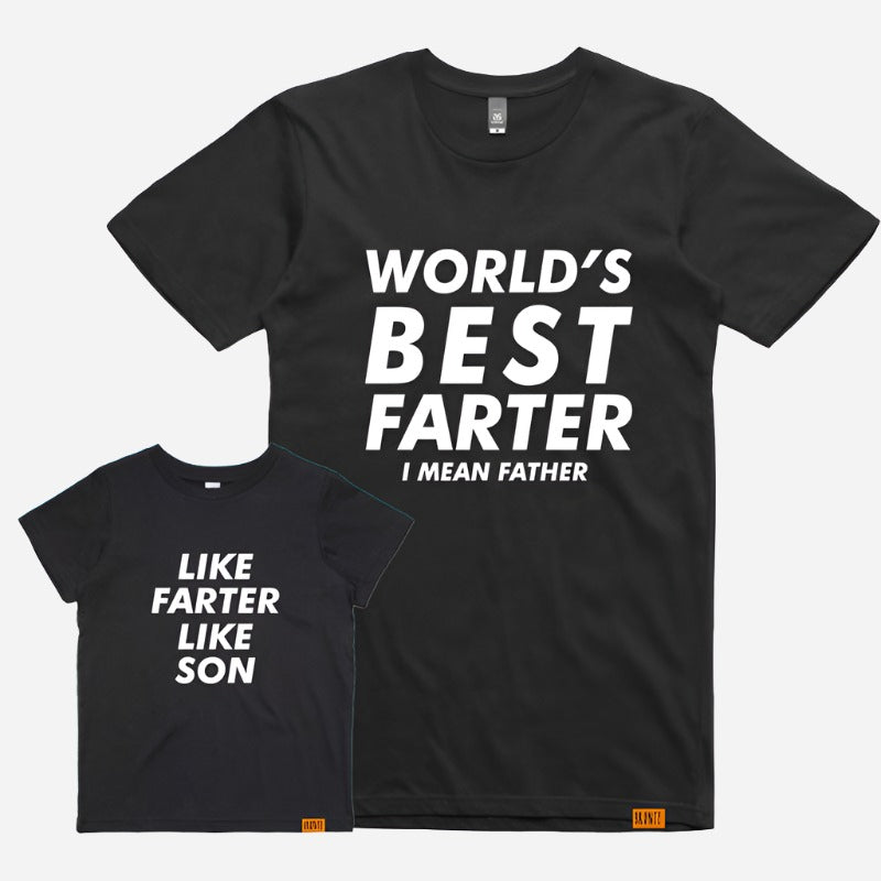 Father/Son The Original/The Re-Mix T-Shirt Combo – Bronte Co