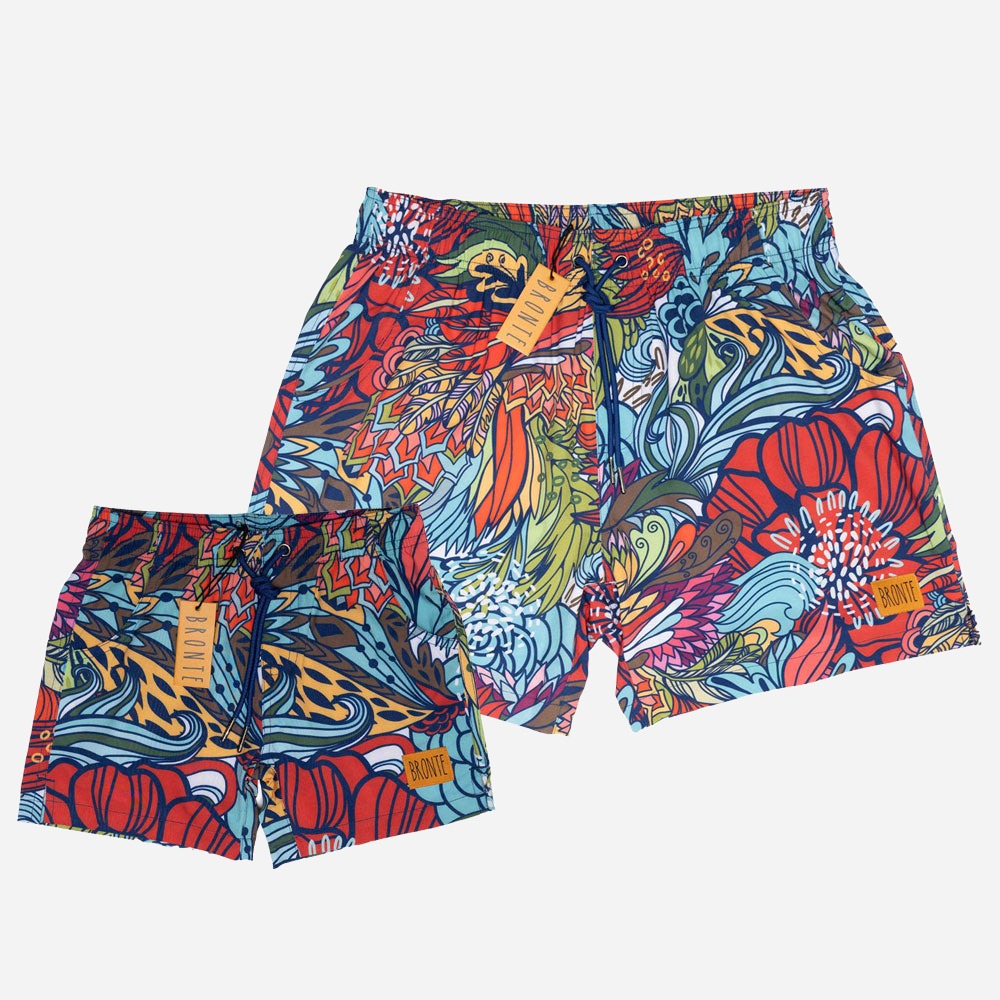 Father/Son Hungry Seagull Board Shorts Combo – Bronte Co