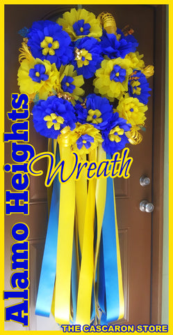 Alamo Heights Front Door Wreath