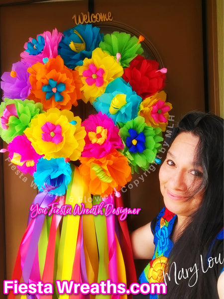 Fiesta wreath