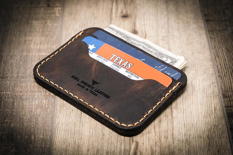 A slim card wallet with RFID protection
