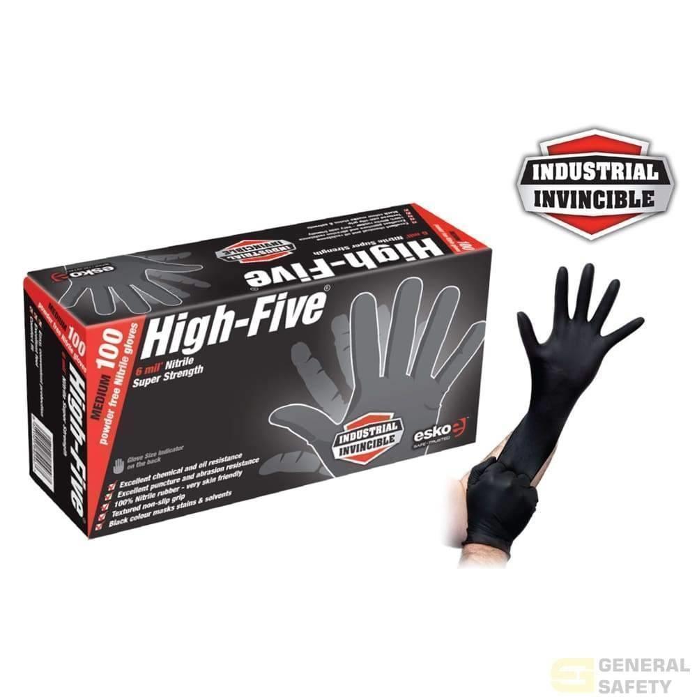 high five nitrile gloves