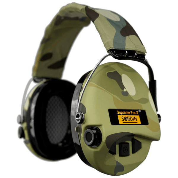 Sordin Supreme Pro-X Aktiver Kapsel-Gehörschutz - Elektronischer Gehör
