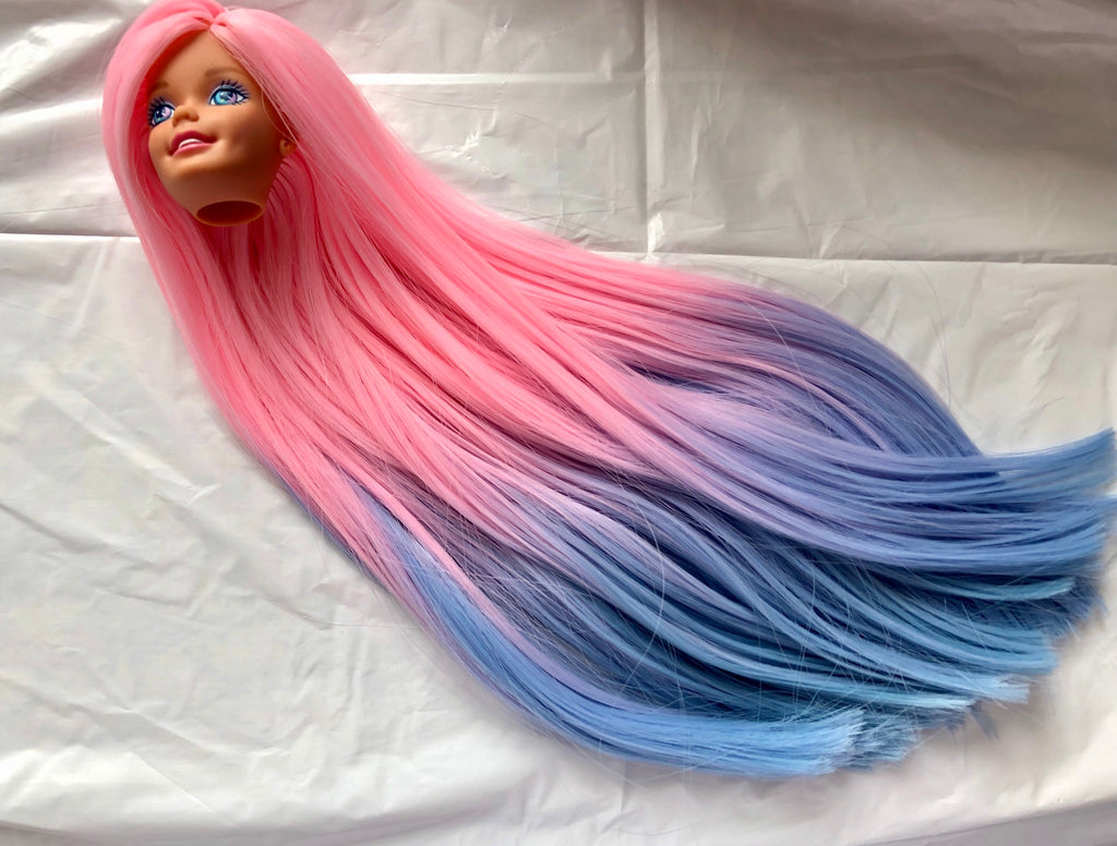 reroot barbie hair