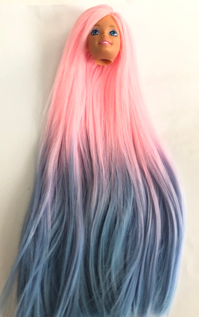 reroot barbie hair