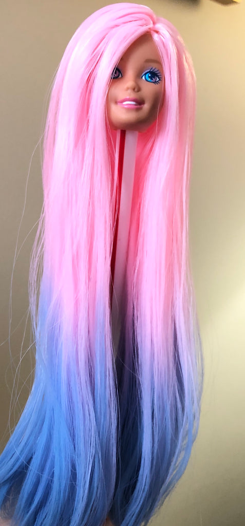 reroot barbie hair