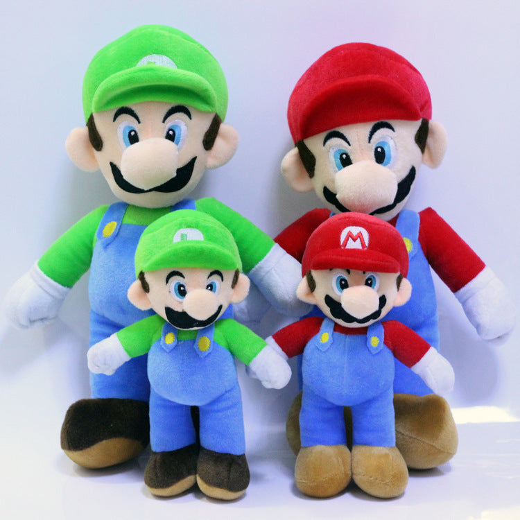 mario brothers stuffed toys