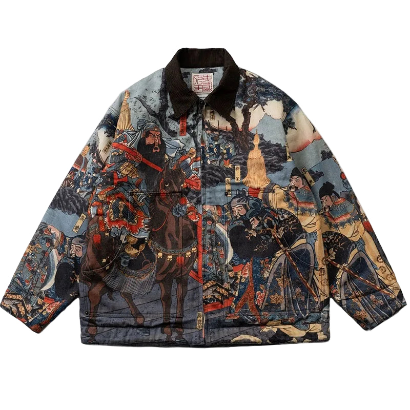Oil-Printed Jacket