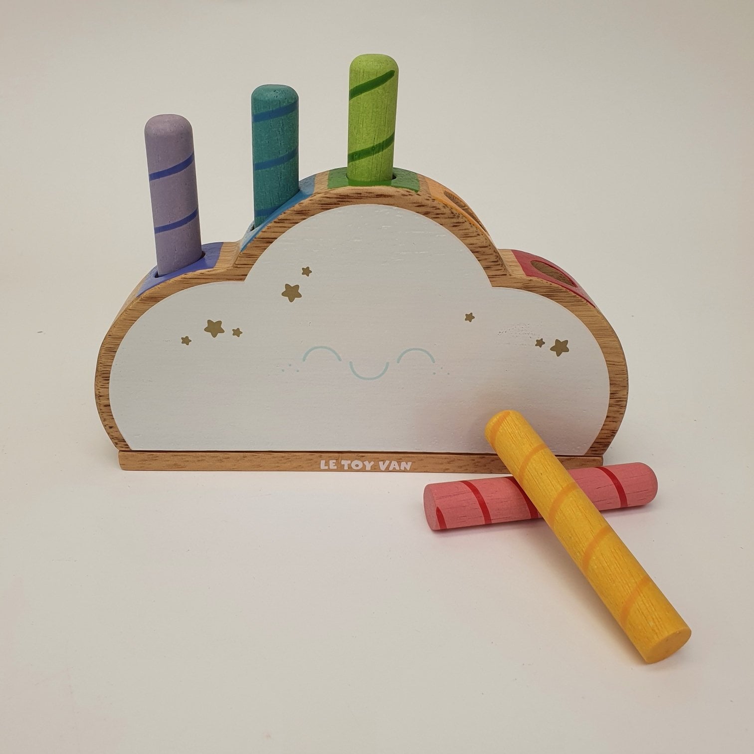 le toy van rainbow cloud pop