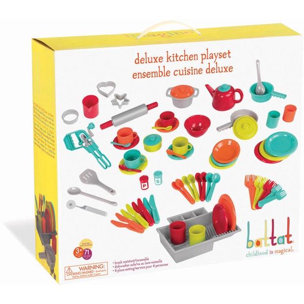 battat deluxe kitchen play set