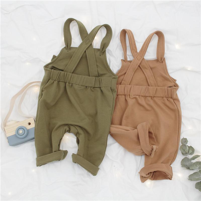 baby boy cotton overalls