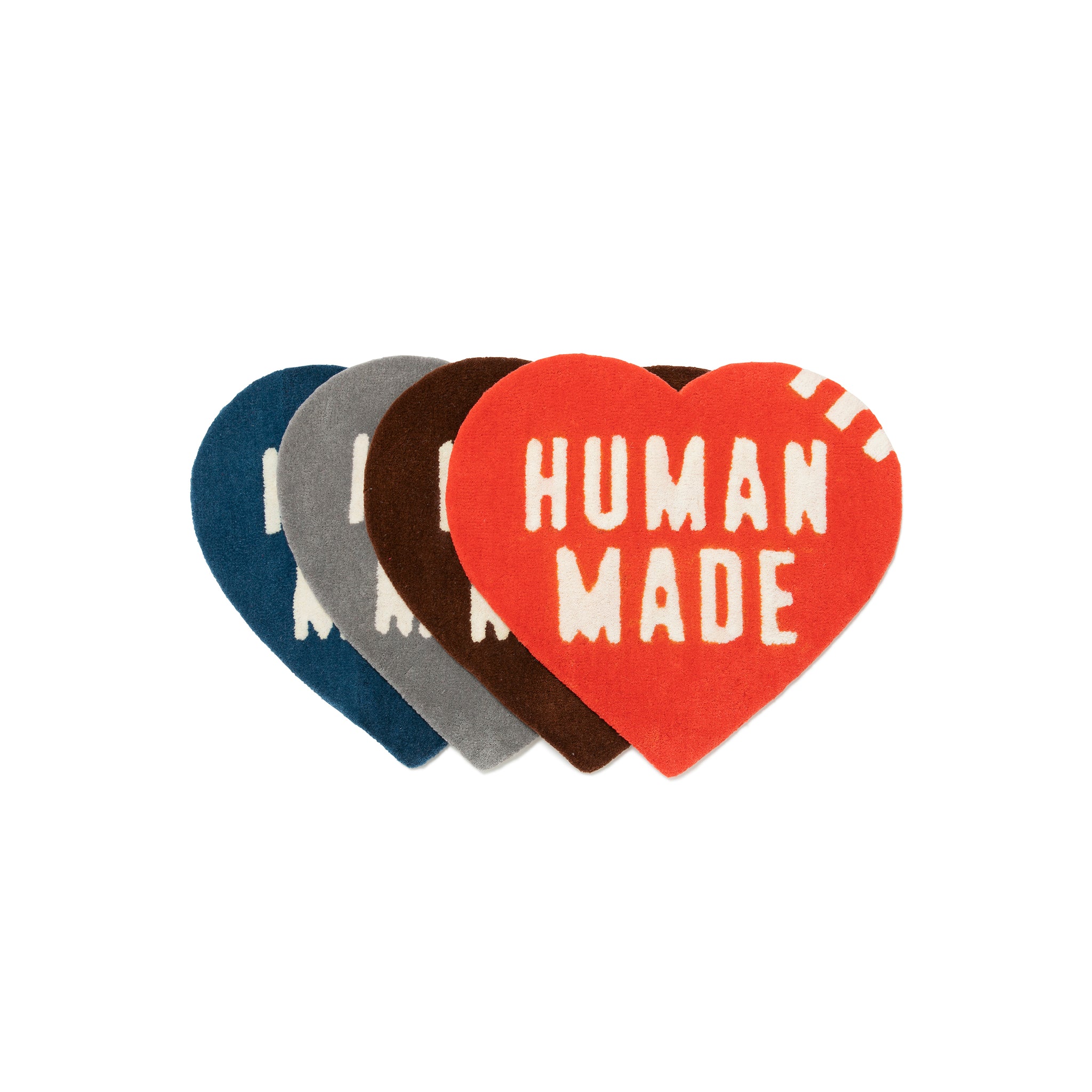 渋谷パルコ 限定 HUMAN MADE HEART ラグマット | munchercruncher.com